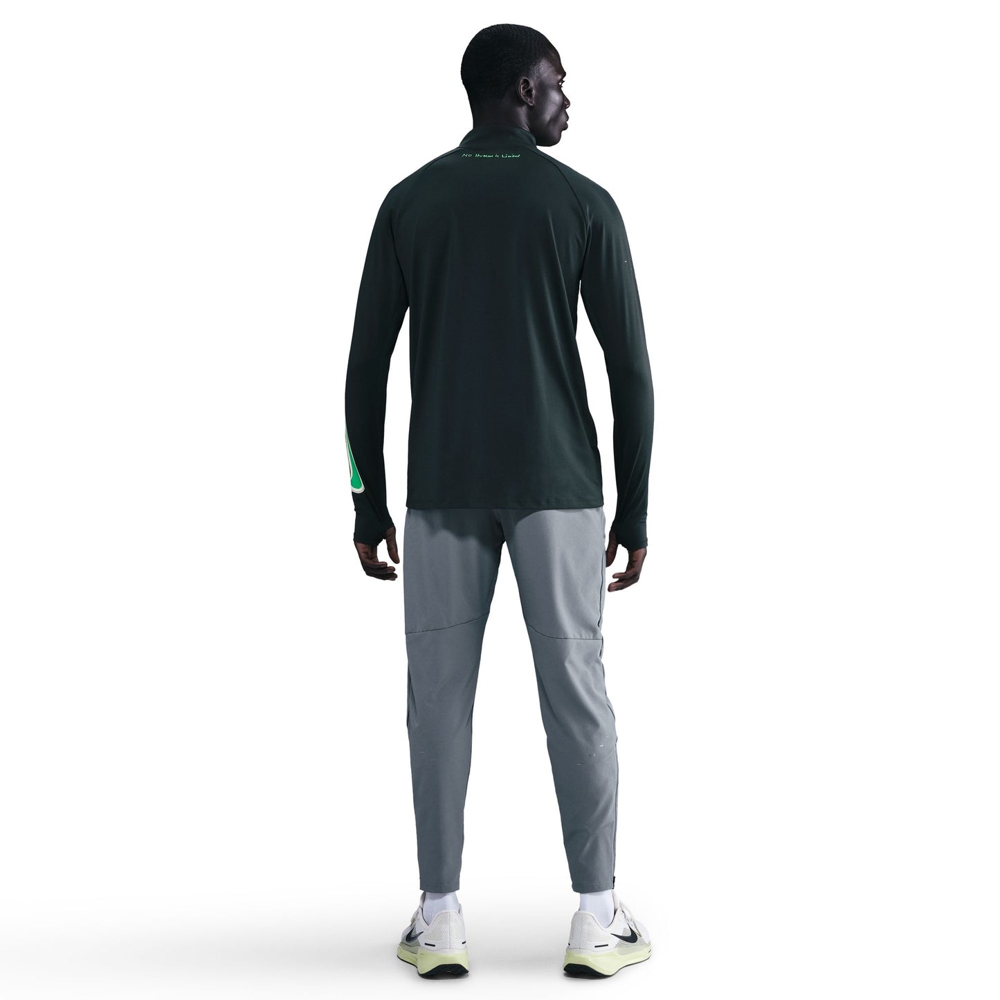 Long Sleeve "Eliud Kipchoge" Green - Men
