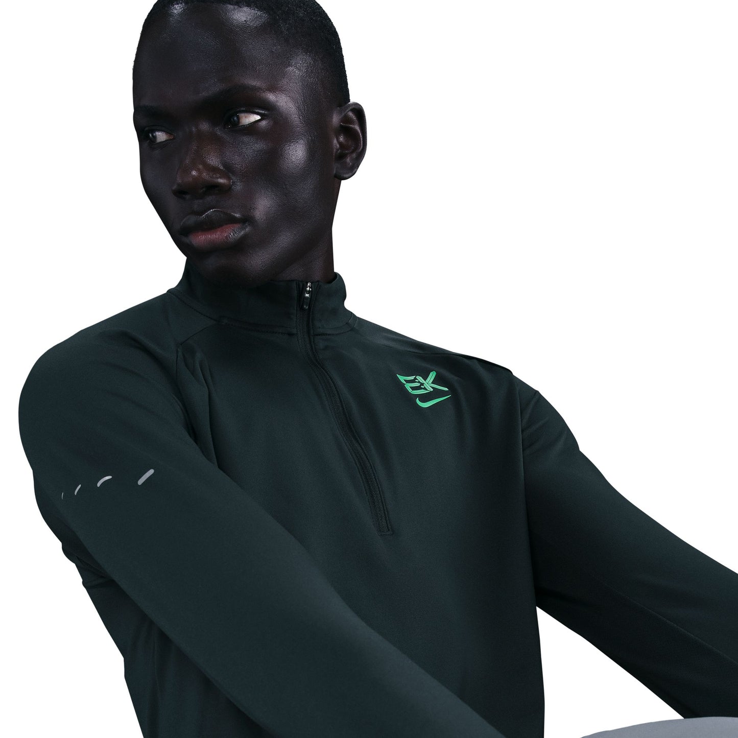 Long Sleeve "Eliud Kipchoge" Green - Men