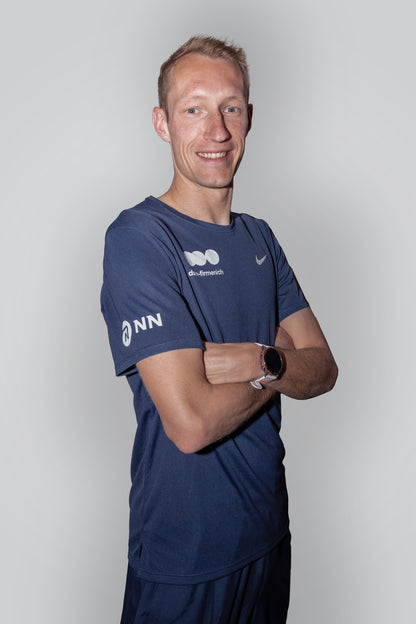 Training Shirt Blue - Men - dsm-firmenich Running Team