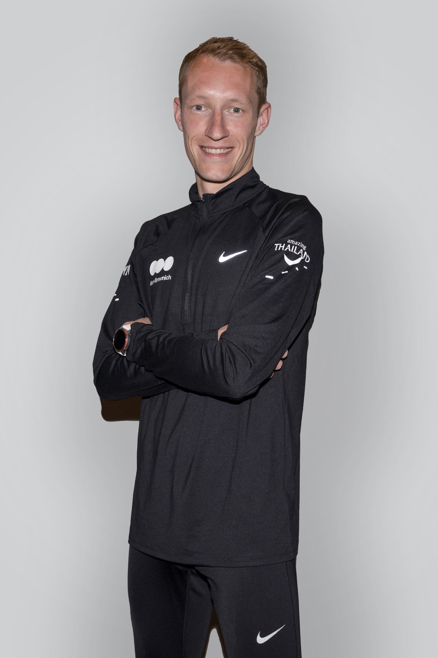 Training Shirt Long Sleeve - Men - dsm-firmenich Running Team