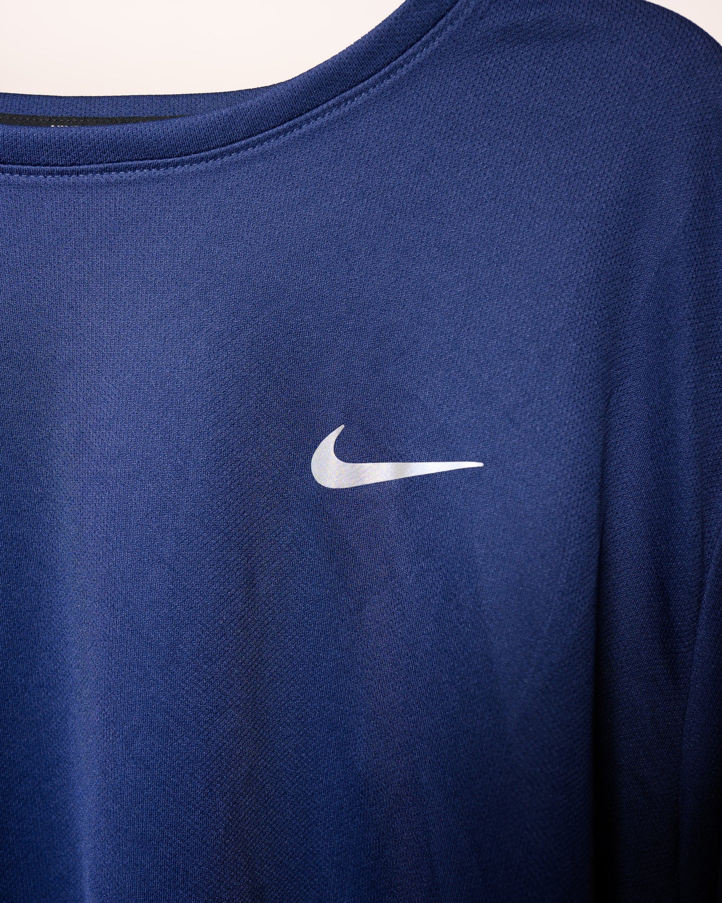 Training Shirt Long Sleeve Blue - Men - dsm-firmenich Running Team
