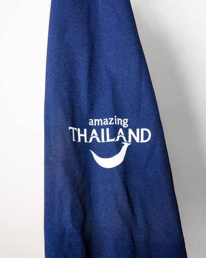 Training Shirt Long Sleeve Blue - Men - dsm-firmenich Running Team