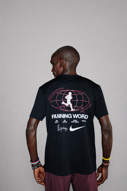 Eliud Kipchoge Official World Tour Tee - dsm-firmenich Running Team