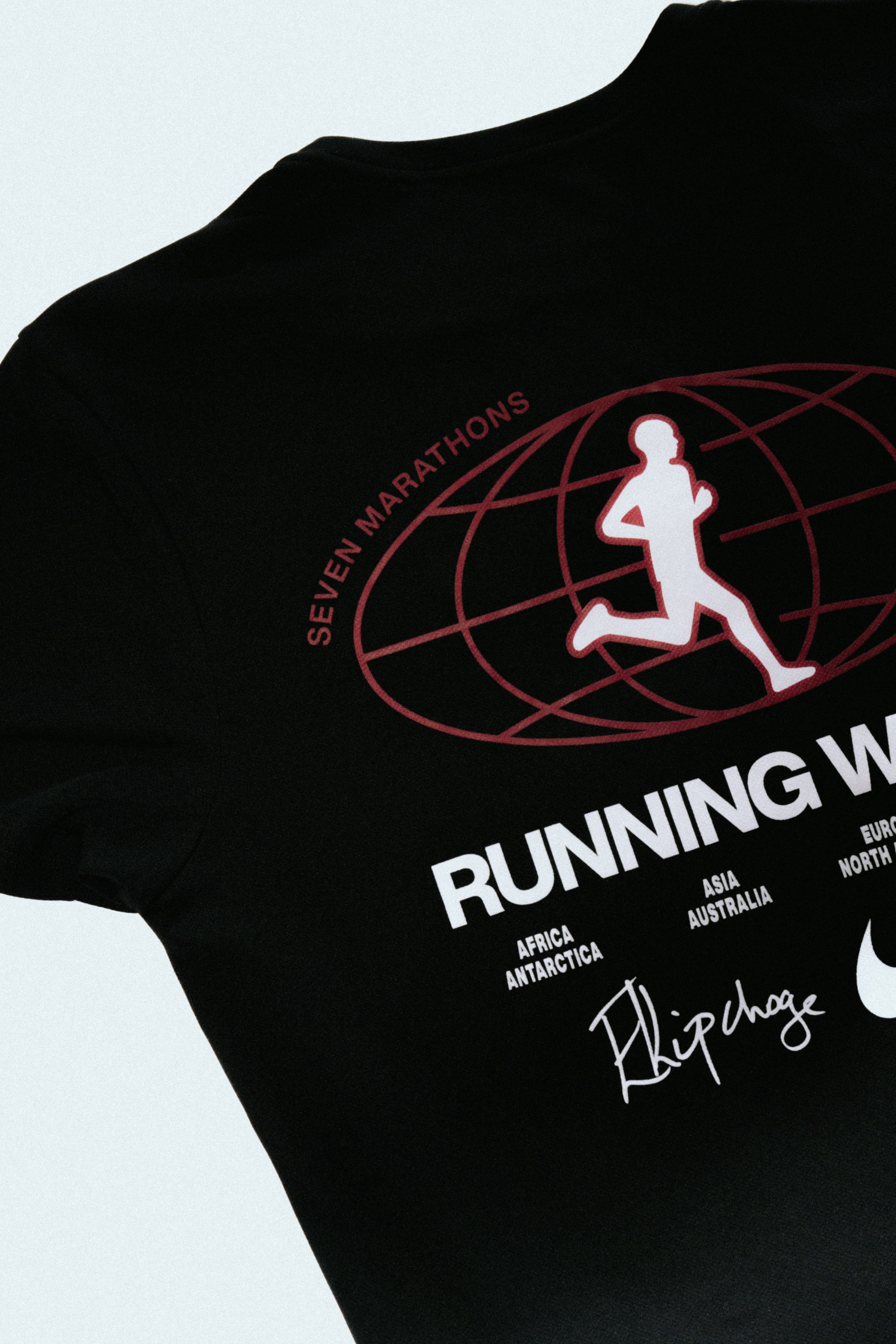 Eliud Kipchoge Official World Tour Tee - dsm-firmenich Running Team
