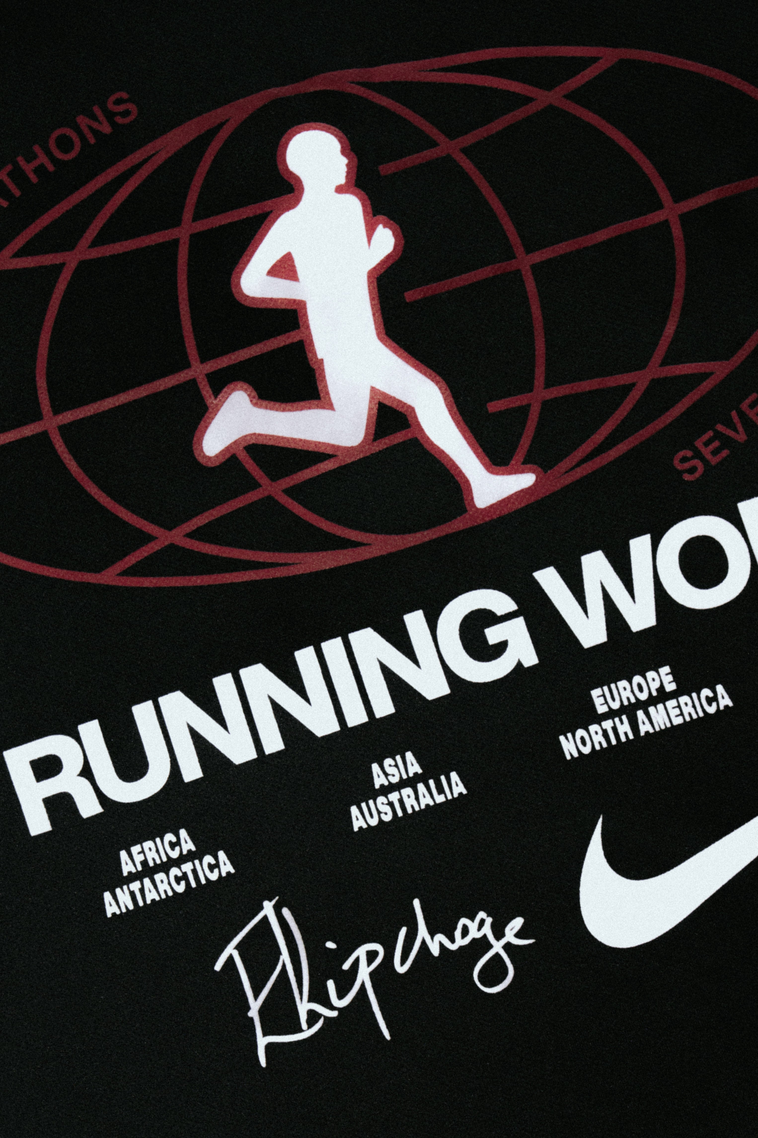 Eliud Kipchoge Official World Tour Tee - dsm-firmenich Running Team